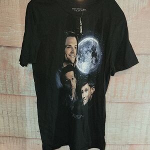 Supernatural Black Graphic Tshirt